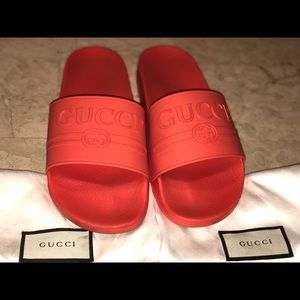 Gucci slides size 9